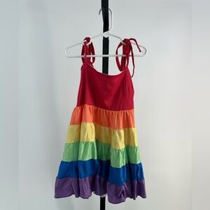 Emmy and Rose toddler rainbow dress size 4T